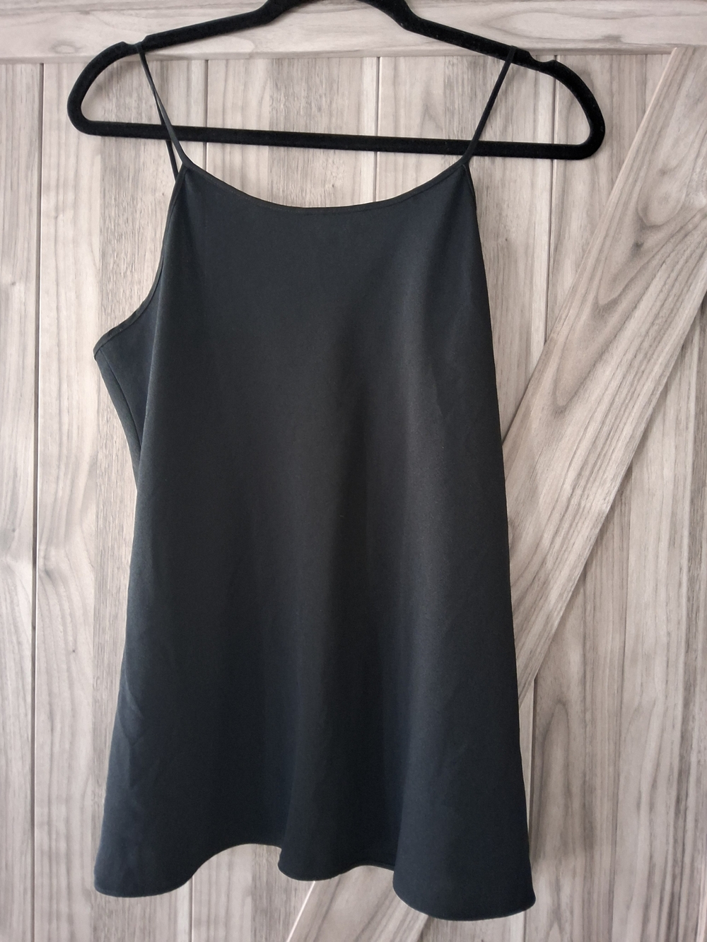 Classic Black Camisole - Sleek Minimalist Top